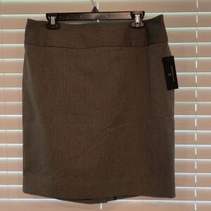 Worthington Black White Chain Lined Pencil Skirt [Size: 14]